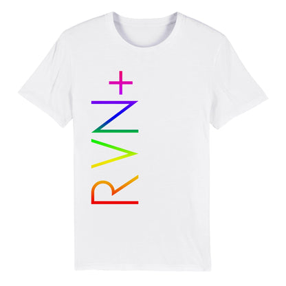 Unleash Your Wings: RVN Pride Rainbow Unisex Crewneck Tee Clothes By Tobey Alexander