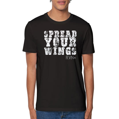 Spread Your Wings Organic Unisex Tee Clothes by Tobey Alexander