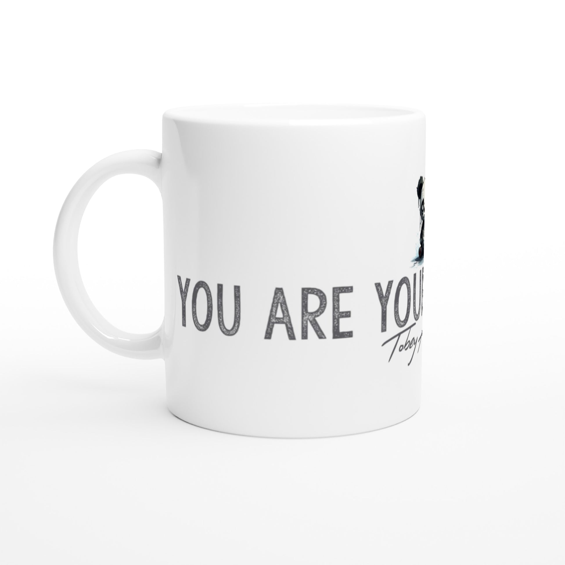 Embrace Limitless Potential with the YOU ARE YOUR ONLY LIMIT 11oz Ceramic Mug! Clothes by Tobey Alexander