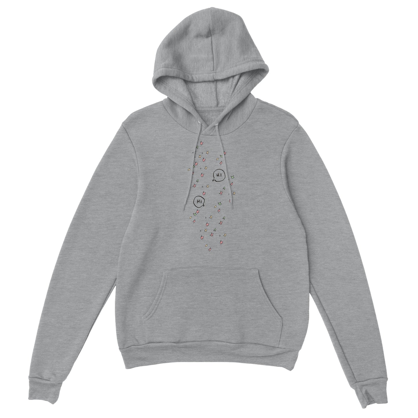 Embrace Romance: 'Hi Leaves' Heartstopper Inspired Premium Unisex Pullover Hoodie Clothes By Tobey Alexander