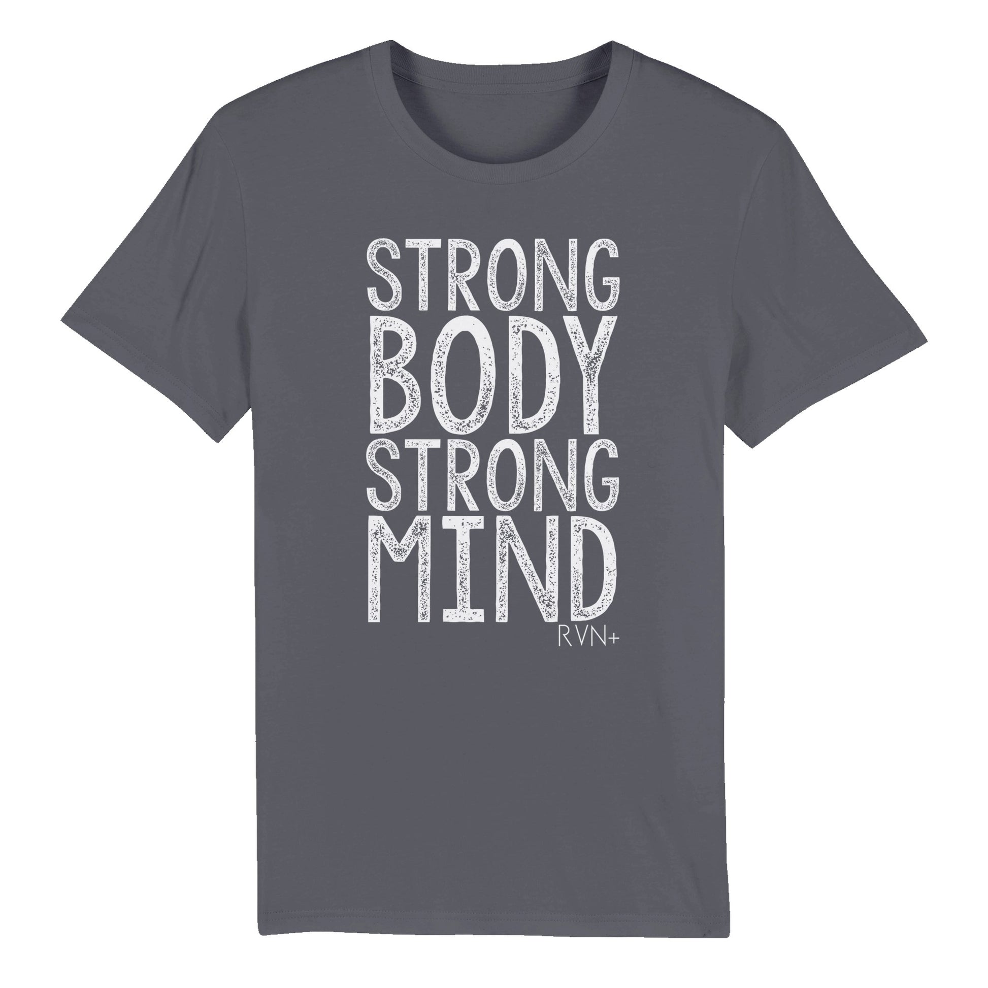 Strong Body, Strong Mind Organic Unisex Crewneck Tee Clothes by Tobey Alexander