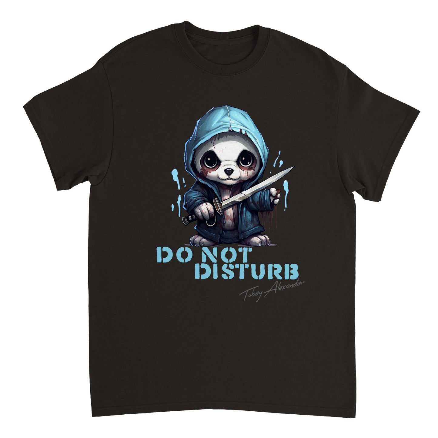 DND Diversity-Expressive Panda: Unisex Crewneck Tee for Unique Self-Expression Clothes By Tobey Alexander