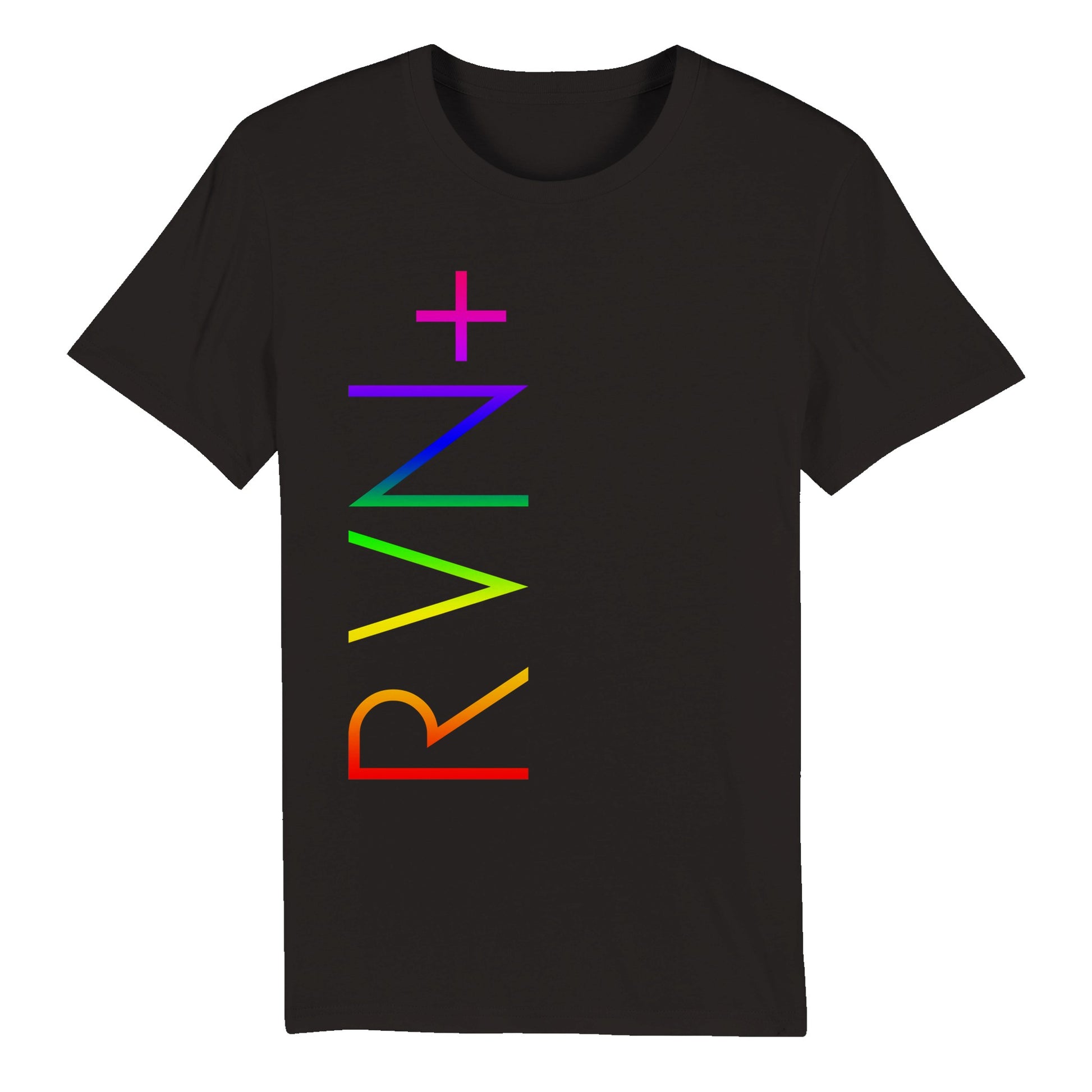 Unleash Your Wings: RVN Pride Rainbow Unisex Crewneck Tee Clothes By Tobey Alexander