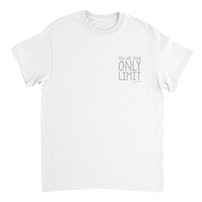 Your Only Limit Heavyweight Unisex Crewneck Tee Clothes by Tobey Alexander