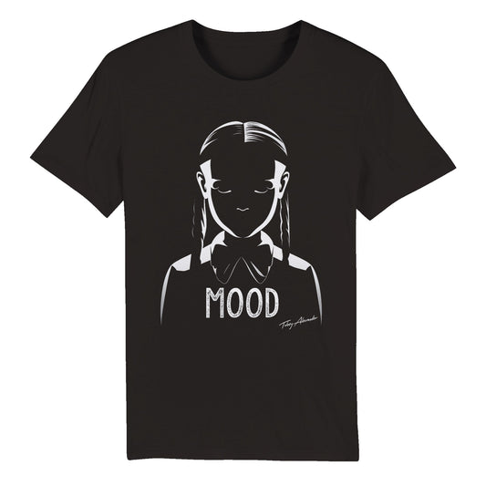 🌙💬 "What's Your MOOD?" Organic Unisex Crewneck T-shirt 💬🌙 Clothes by Tobey Alexander