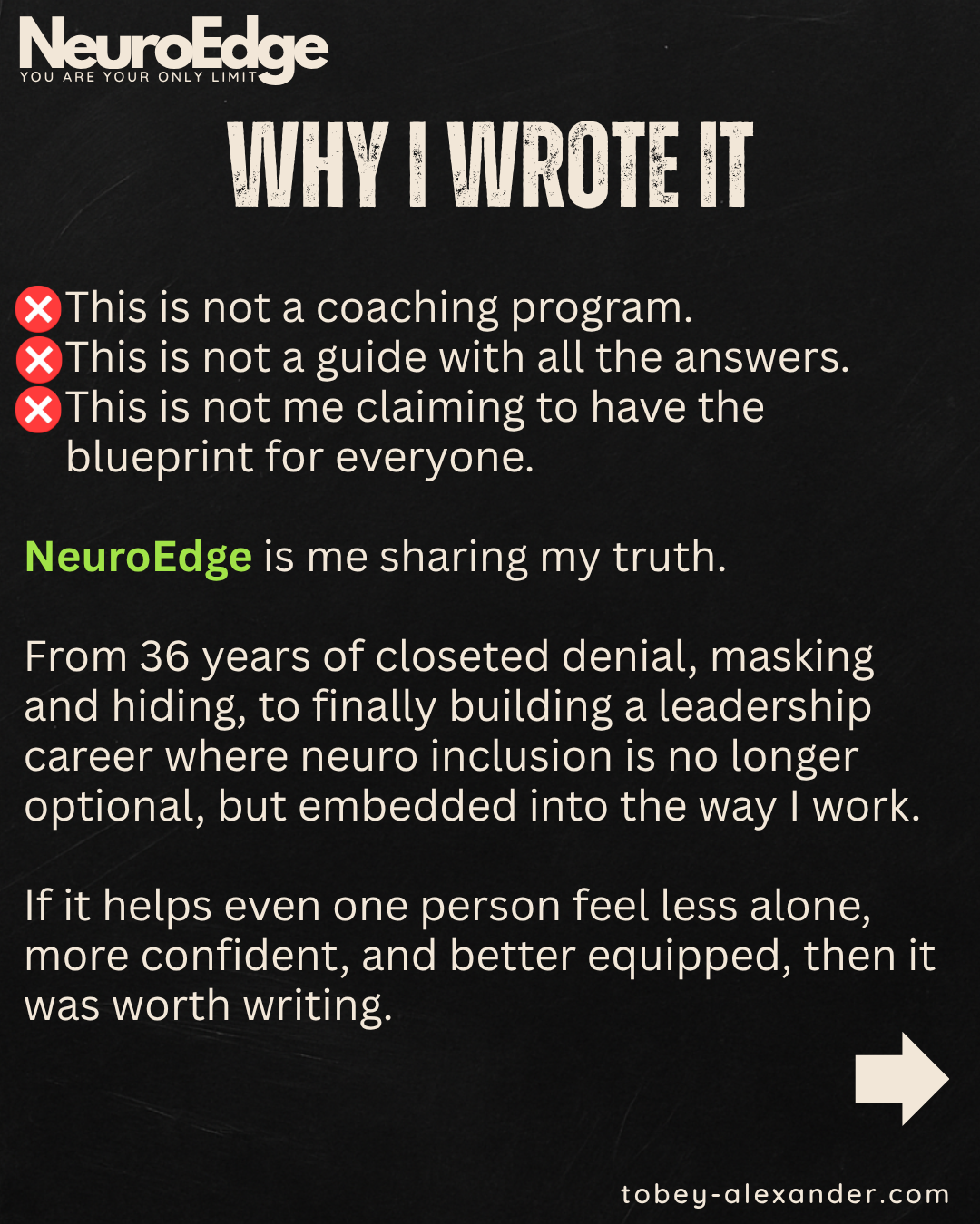 NeuroEdge eBook Clothes by Tobey Alexander