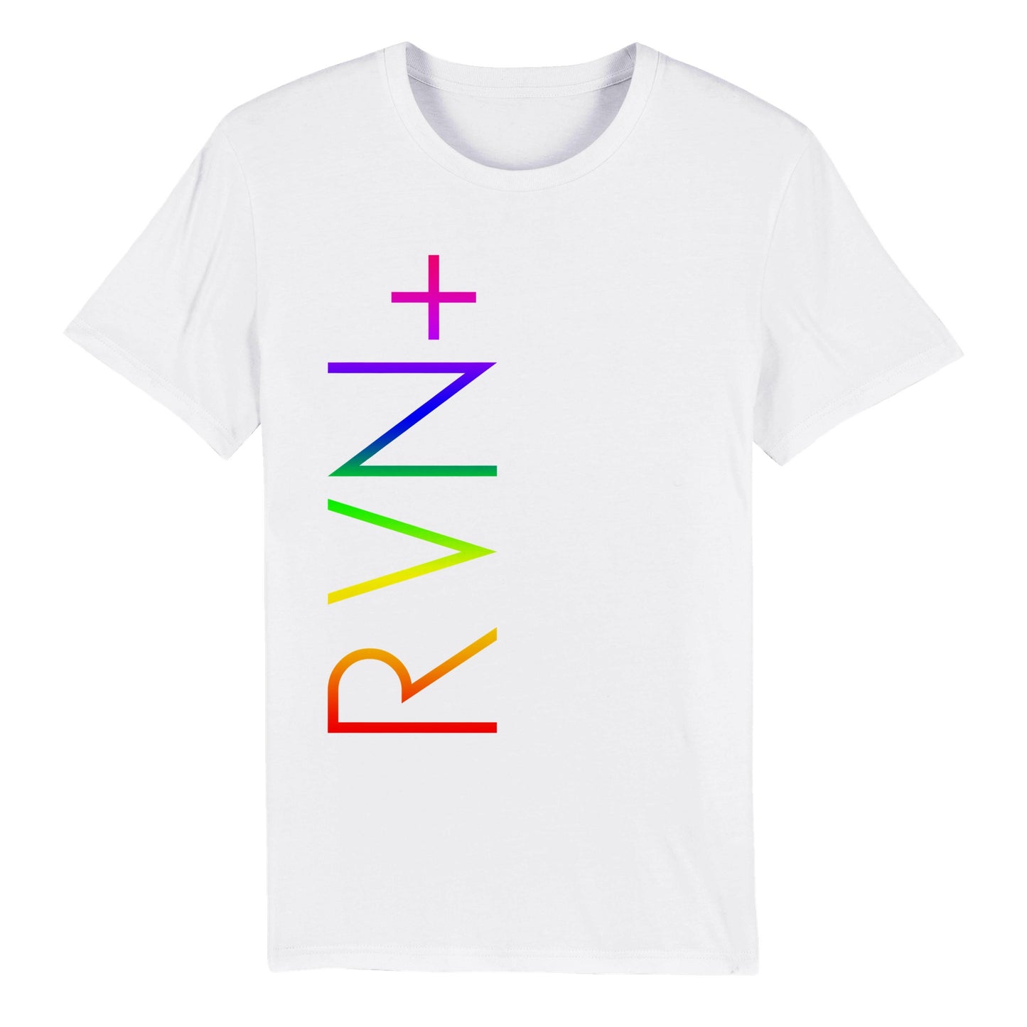 Unleash Your Wings: RVN Pride Rainbow Unisex Crewneck Tee