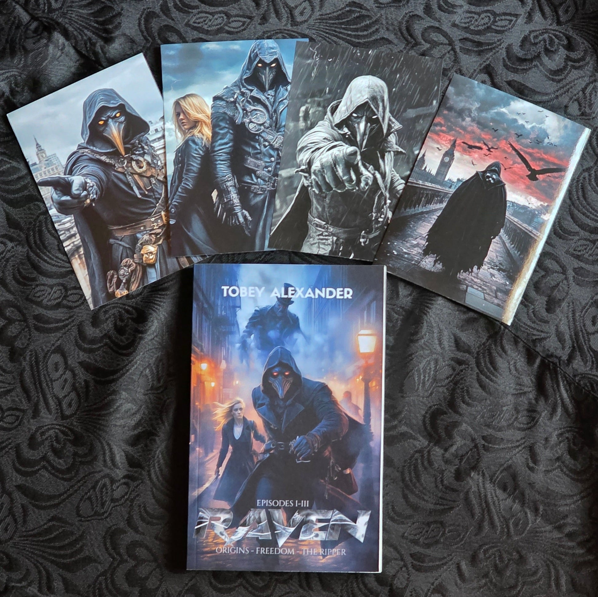 UK Exclusive: Signed Paperback of The Raven - Book One Clothes by Tobey Alexander