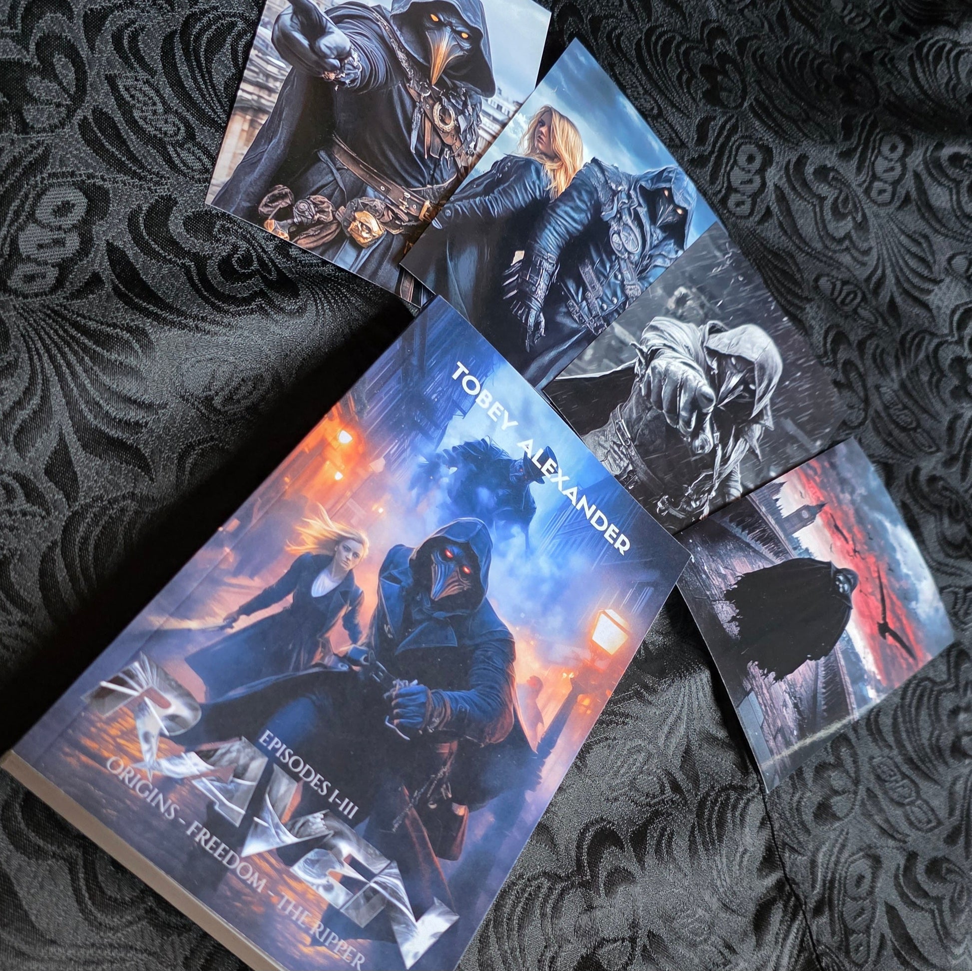 UK Exclusive: Signed Paperback of The Raven - Book One Clothes by Tobey Alexander