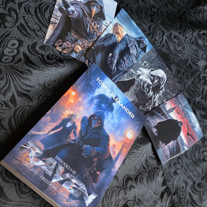 UK Exclusive: Signed Paperback of The Raven - Book One Clothes by Tobey Alexander