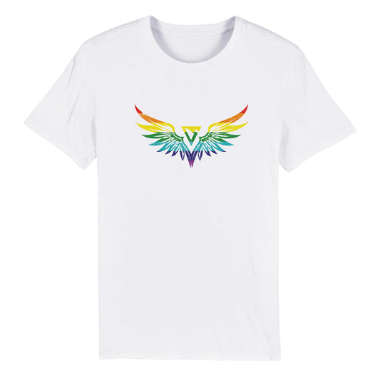 RVN Pride LGBTQ+ Logo Unisex Tee Organic Comfort & Style for All! Clothes by Tobey Alexander