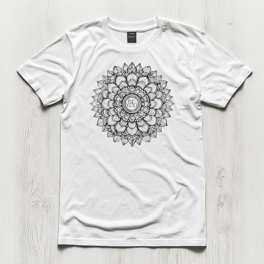 Be You Mandala Tee – Power, Comfort, and Elegance Tobey Alexander's Imagination