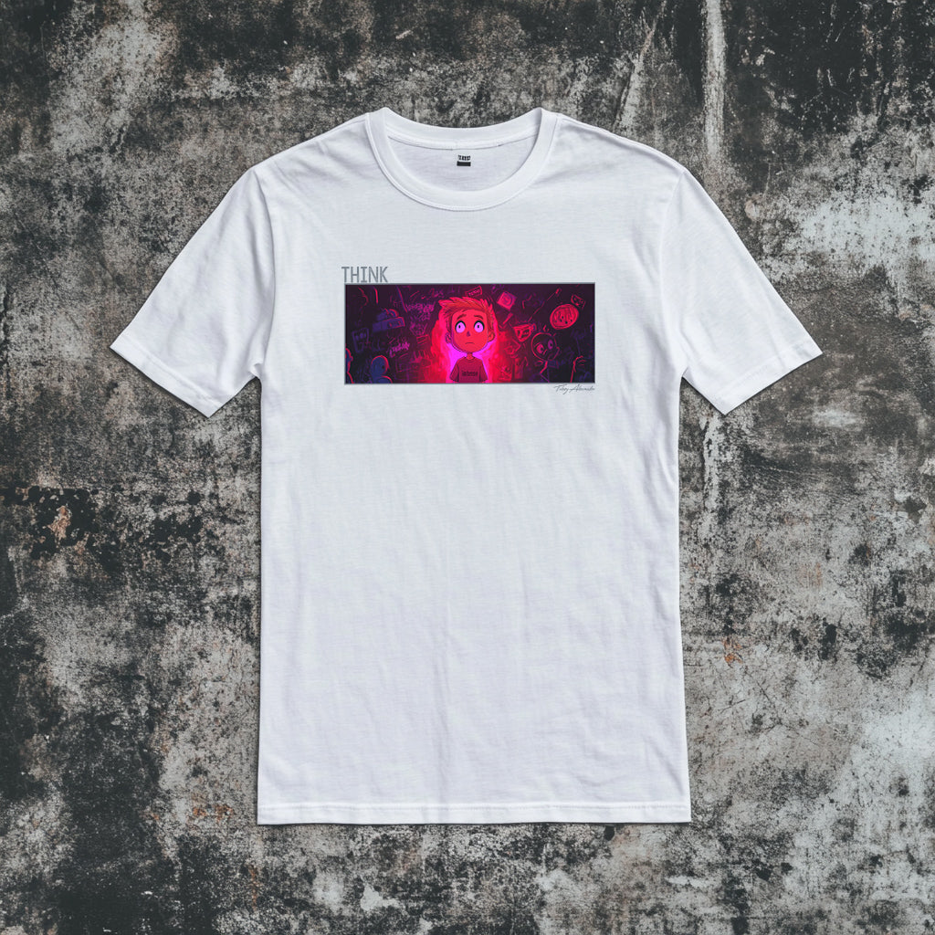 THINK Intense T-Shirt – Embrace Your Depth Tobey Alexander's Imagination