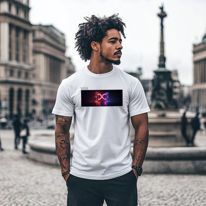 THINK Infinity Neon T-Shirt – Limitless Possibilities Tobey Alexander's Imagination