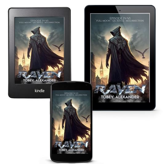 The Raven Episodes IV-VI: A supernatural superhero series ebook Clothes By Tobey Alexander