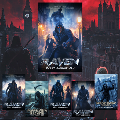 UK Exclusive: Signed Paperback of The Raven - Book One Clothes by Tobey Alexander