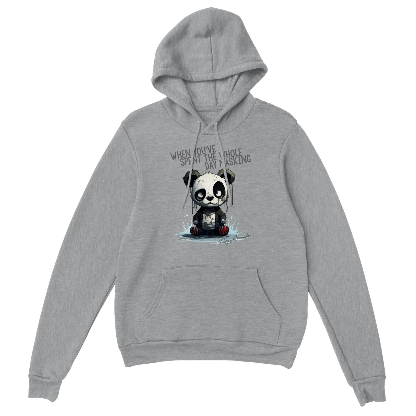 Express Your Style: Masking Panda Premium Unisex Pullover Hoodie