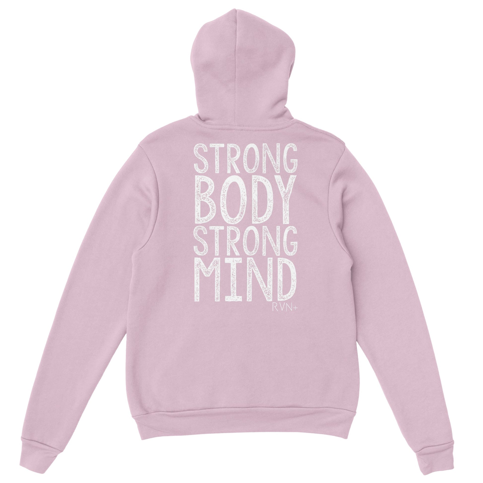 Strong Body, Strong Mind: RVN Logo Limited Edition Unisex Hoodie Clothes by Tobey Alexander