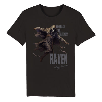 Unleash The Raven: Supernatural Style Tee 🦅✨ Clothes By Tobey Alexander
